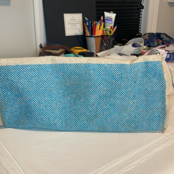 Fairbault woolen Mill large tote bag boat beach pool - Picture 7 of 11